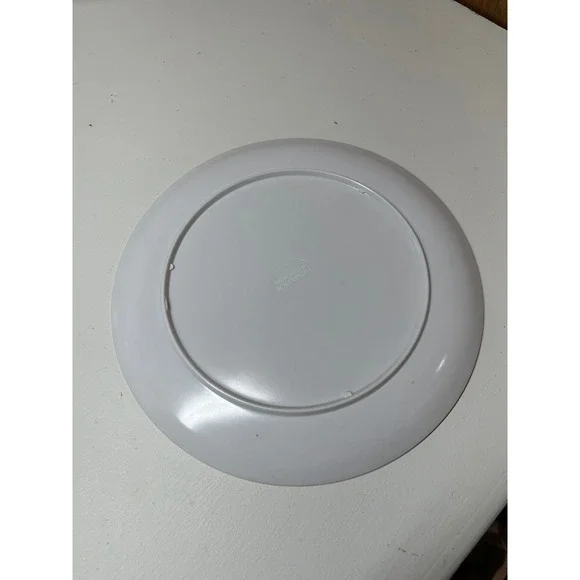 Vintage 1977 McDonalds Ronald McDonald Captain Crook Melamine Plate Beach Scene - Picture 2 of 2